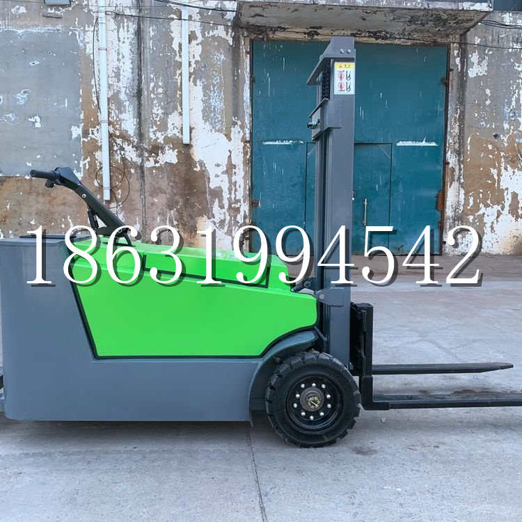 山城区小型电动叉车1吨2吨步行站驾式电瓶堆高充电装卸车液压升降车铲车